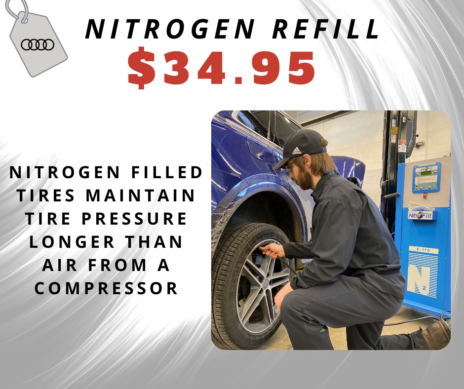 Nitrogen Tire Refill Special - 34.95