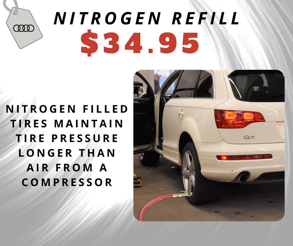 Nitrogen Tire Refill Special - 34.95