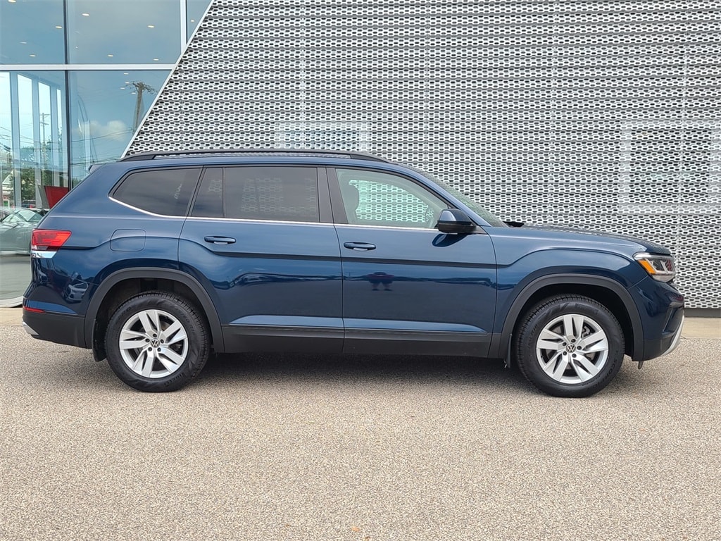 Used 2021 Volkswagen Atlas S with VIN 1V2GP2CA7MC568128 for sale in Middleburg Heights, OH