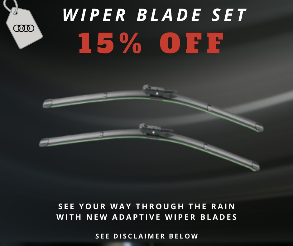 Audi Middleburg Heights - 15% Off Wiper Blade Set Special Coupon
