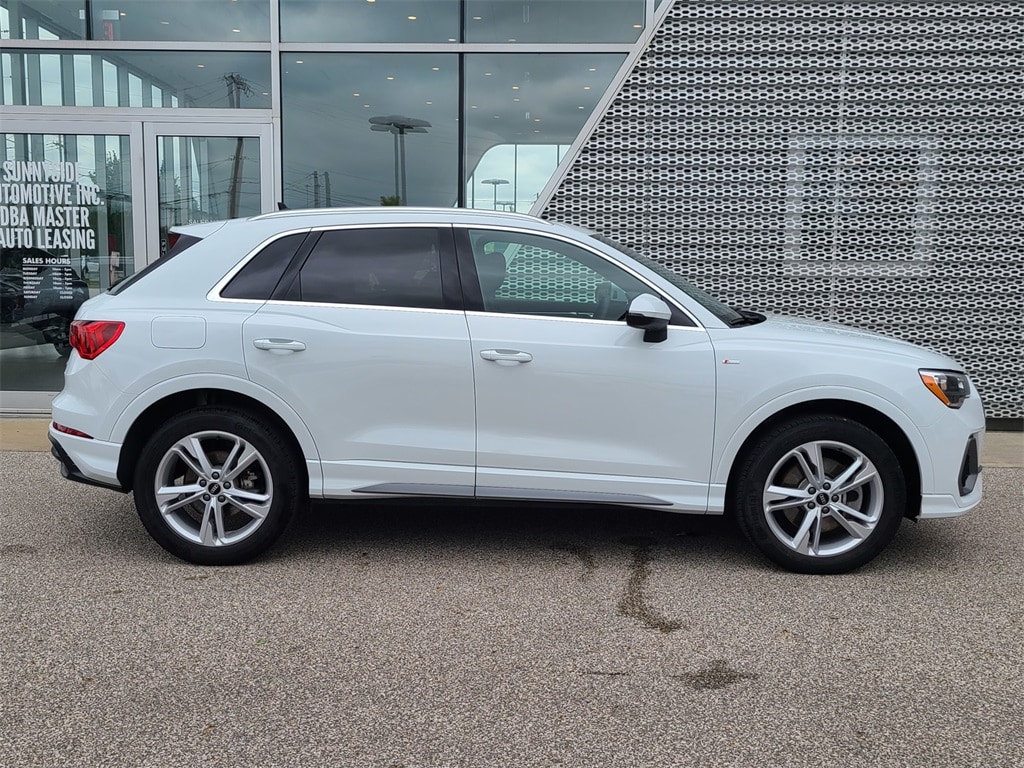 Certified 2022 Audi Q3 S Line Premium with VIN WA1DECF37N1013023 for sale in Middleburg Heights, OH