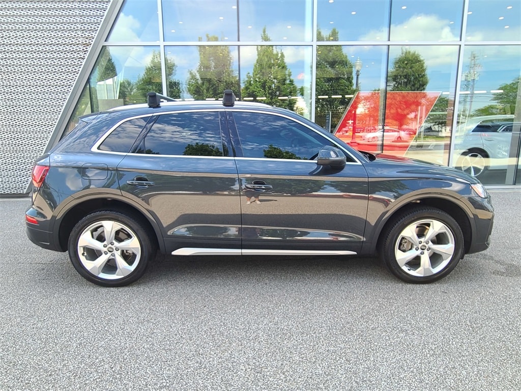 Certified 2021 Audi Q5 Premium Plus with VIN WA1BAAFY7M2062394 for sale in Middleburg Heights, OH