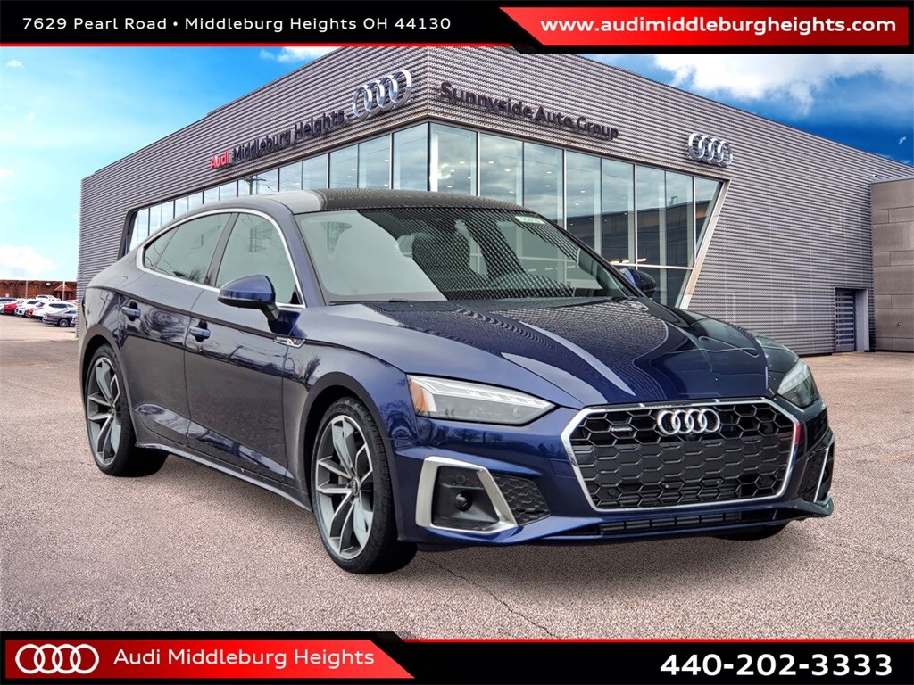 New 2024 Audi A5 Sportback For Sale at Audi Middleburg Heights VIN