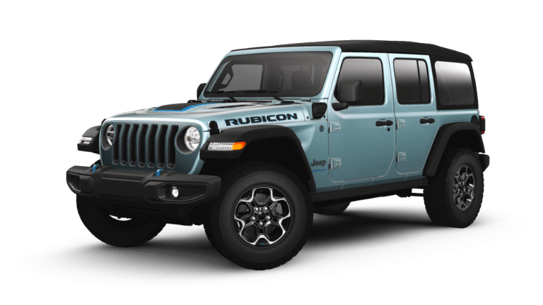 2023 Jeep Wrangler 4xe Rubicon in Earl color