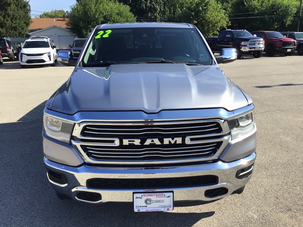 Used 2022 Ram 1500 Laramie 4x4 Truck Crew Cab