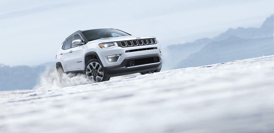 2018 Jeep Compass Driving In Snow