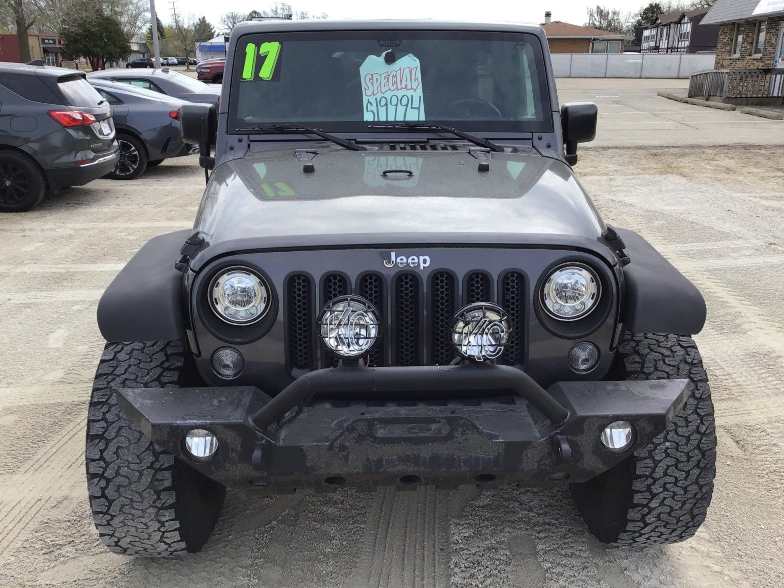 Used 2017 Jeep Wrangler Unlimited Sport S with VIN 1C4BJWDG6HL617655 for sale in Mchenry, IL