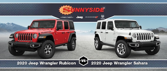 Jeep Wrangler Rubicon Vs Sahara Similarities Differences Compared