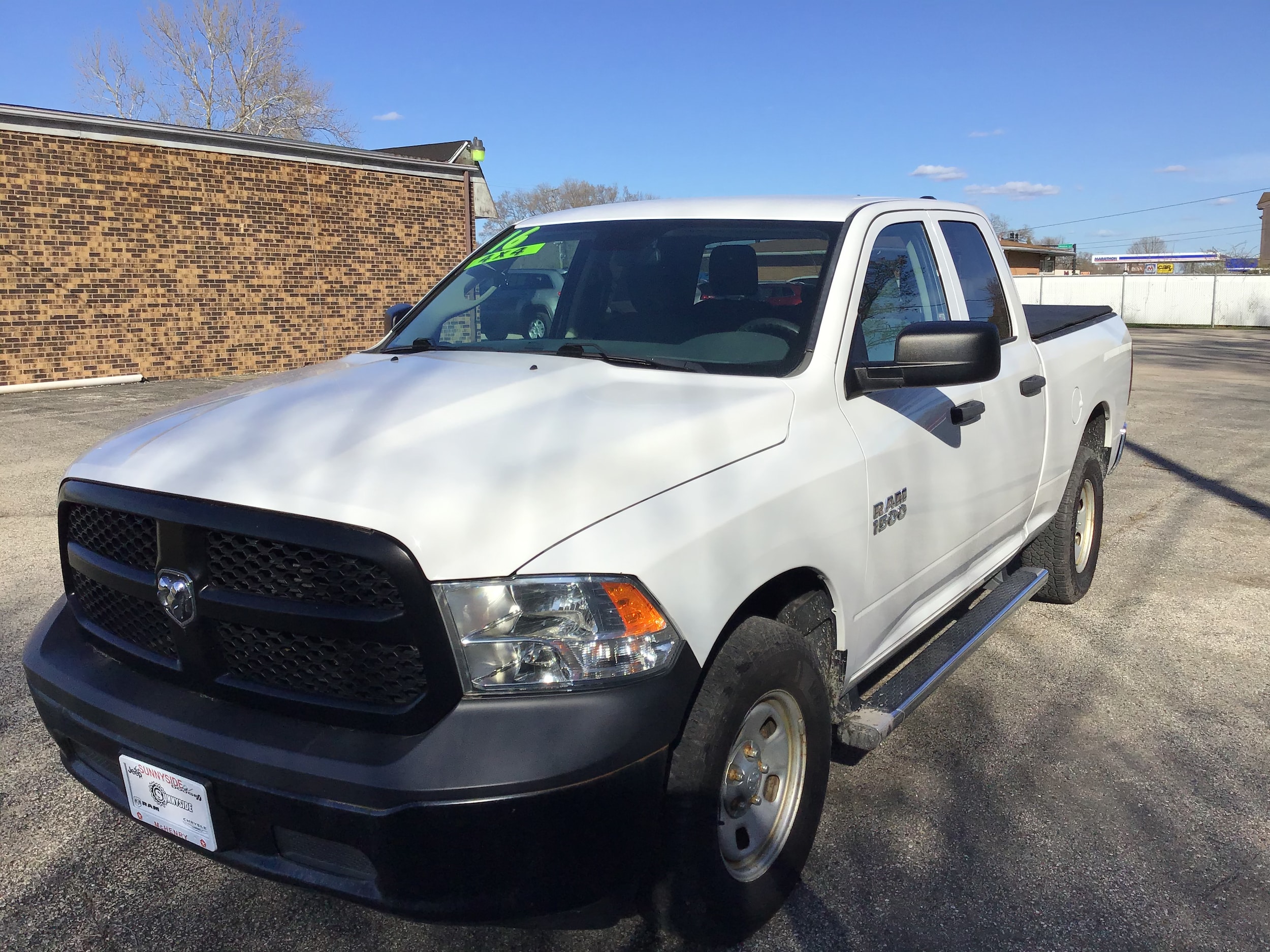 Used 2016 RAM Ram 1500 Pickup Tradesman with VIN 1C6RR7FG0GS267817 for sale in Mchenry, IL