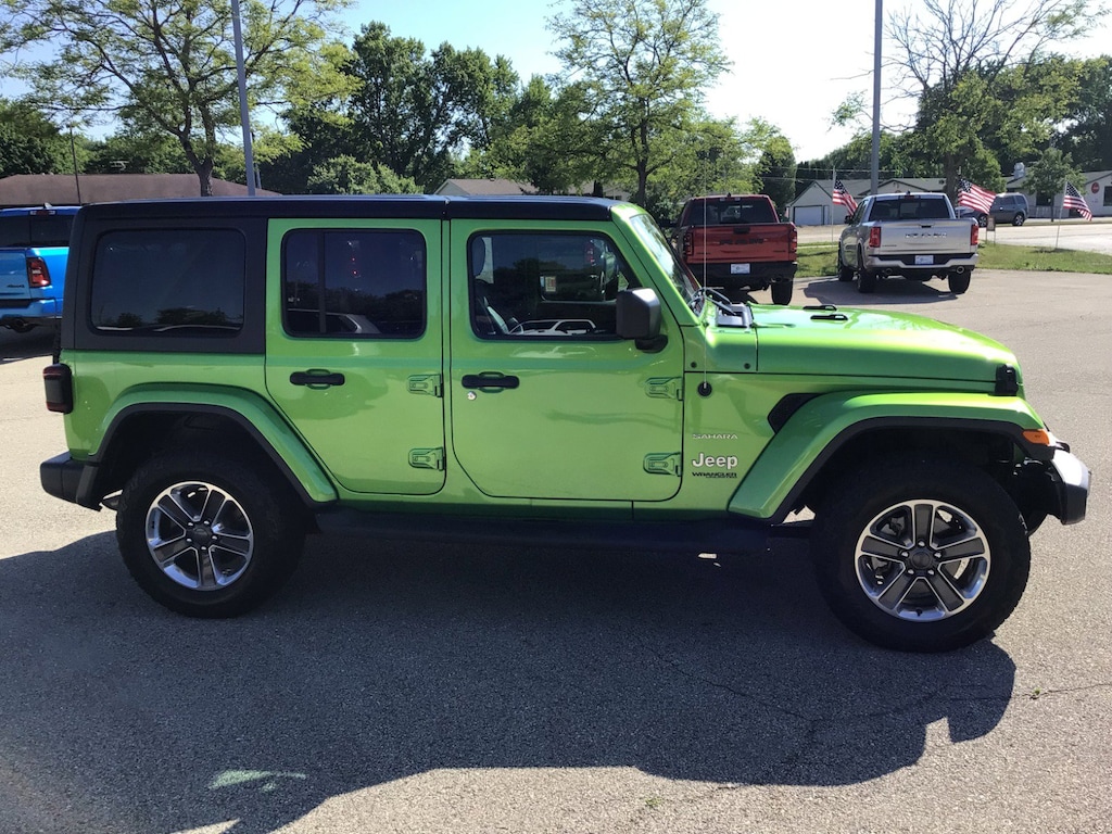 Used 2019 Jeep Wrangler Unlimited Sahara 4x4 Sport Utility