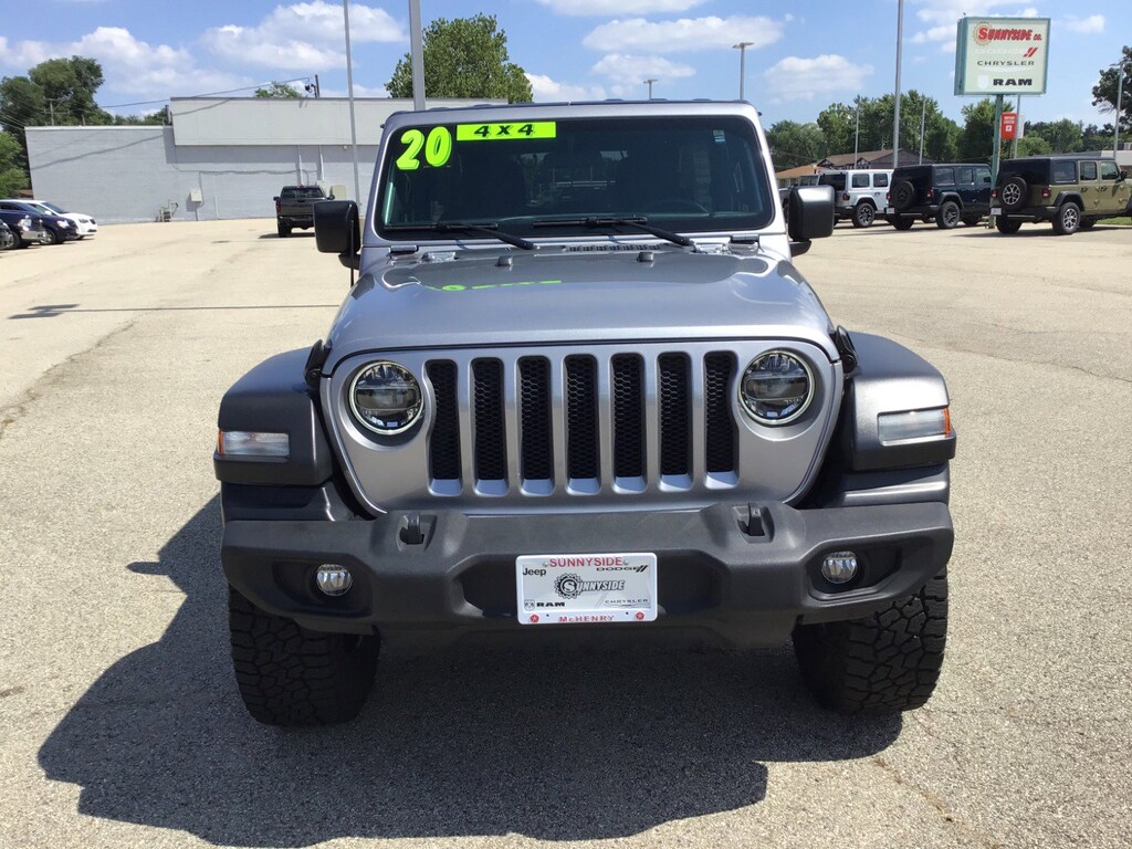 Used 2020 Jeep Wrangler Unlimited Sport S 4x4 Sport Utility