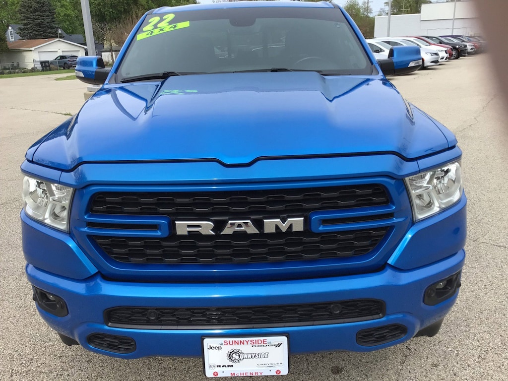 Used 2022 Ram 1500 Big Horn 4x4 Truck Crew Cab