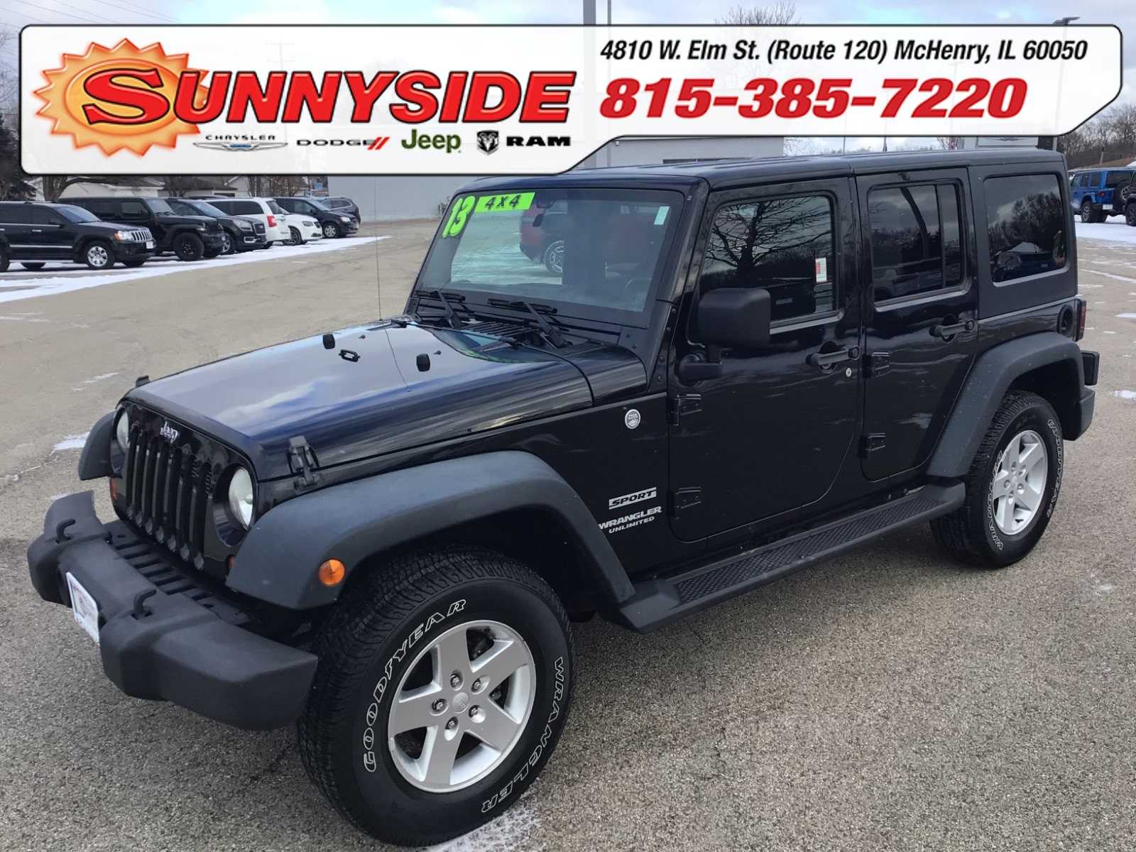 2013 Jeep Wrangler Unlimited Sport