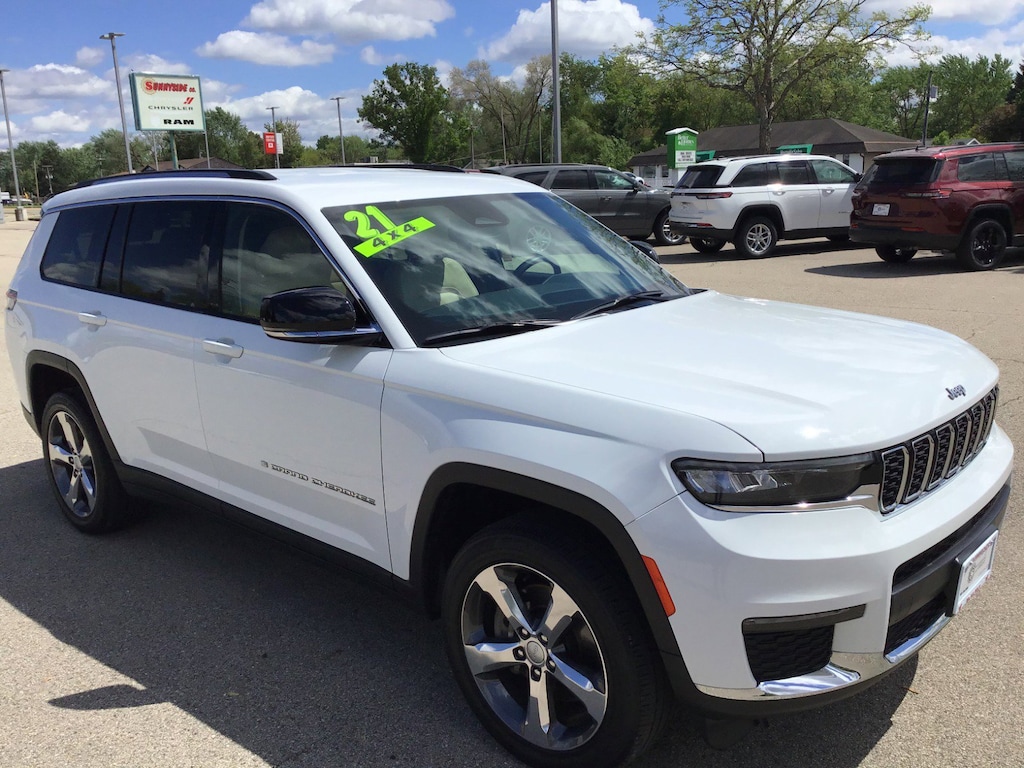 Used 2021 Jeep Grand Cherokee L Limited 4x4 Sport Utility