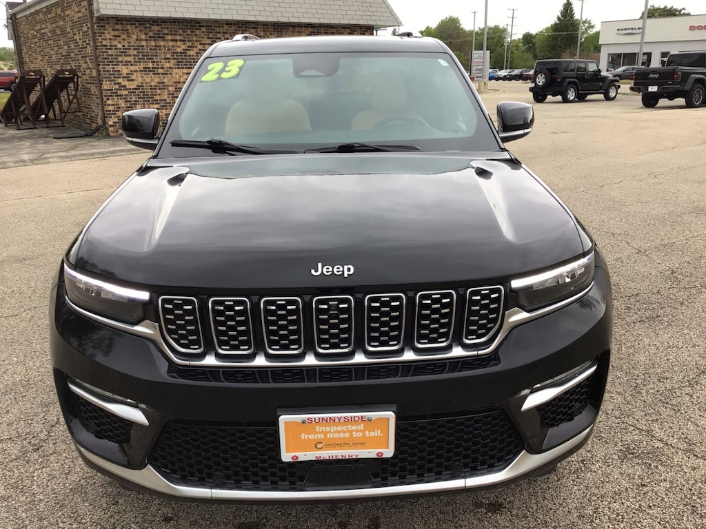 Certified 2023 Jeep Grand Cherokee Summit 4x4 Sport Utility