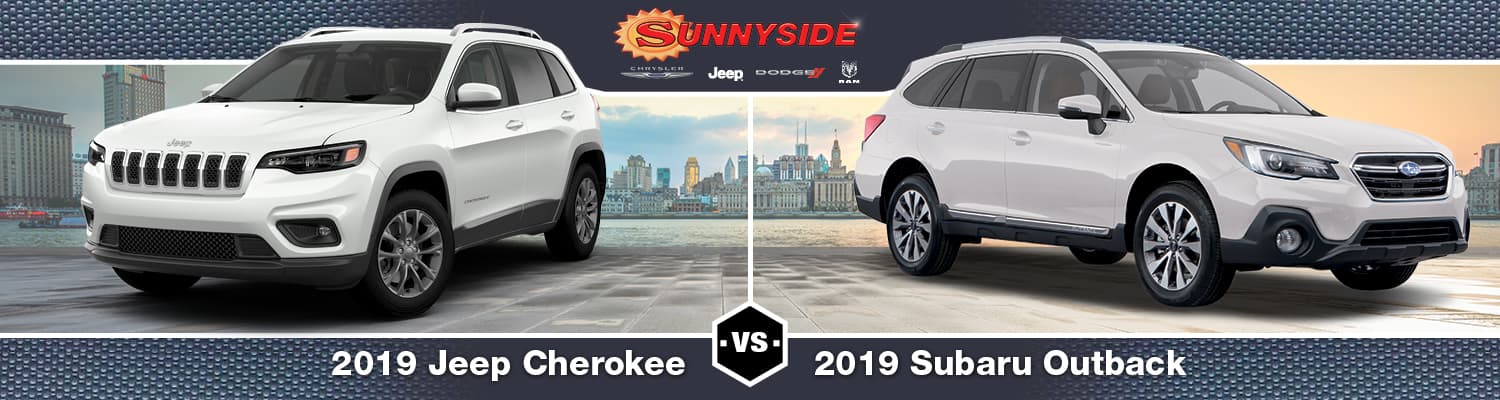 2019 Jeep Cherokee vs. 2019 Subaru Outback