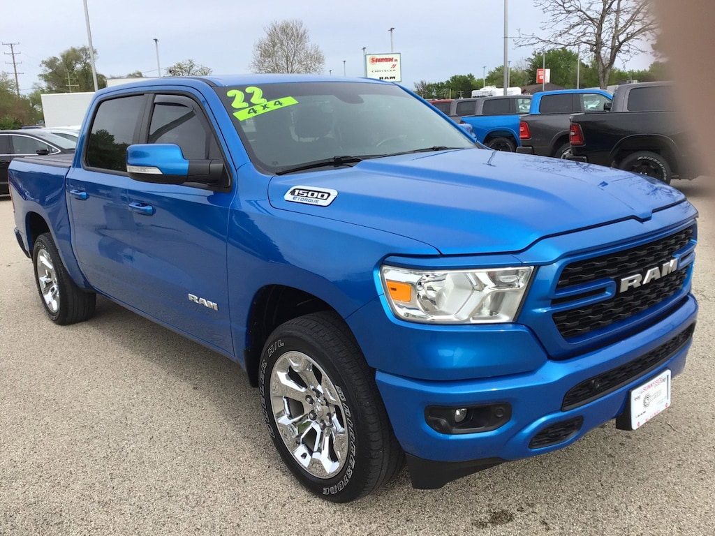 Used 2022 Ram 1500 Big Horn 4x4 Truck Crew Cab