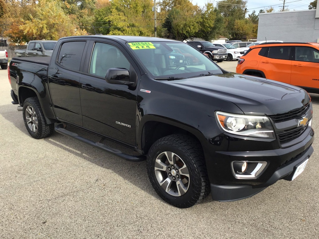 Used 2016 Chevrolet Colorado Z71 4x4 Truck Crew Cab