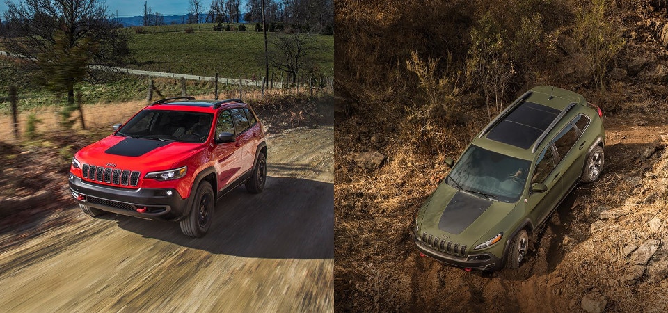 2019 jeep cherokee vs 2018 jeep cherokee capability