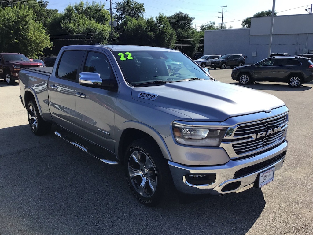 Used 2022 Ram 1500 Laramie 4x4 Truck Crew Cab