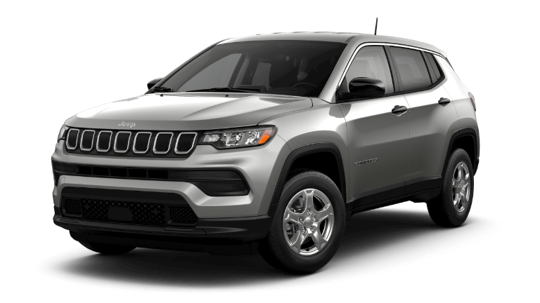 2022 Jeep Compass Sport in Billet Silver exterior