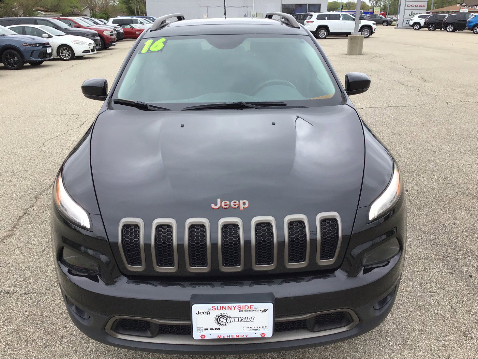 Used 2016 Jeep Cherokee 75th Anniversary with VIN 1C4PJMCB5GW293000 for sale in Mchenry, IL
