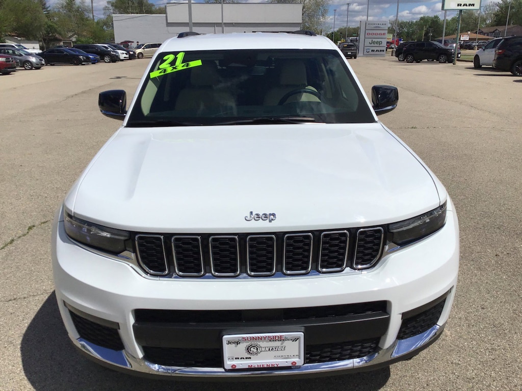 Used 2021 Jeep Grand Cherokee L Limited 4x4 Sport Utility