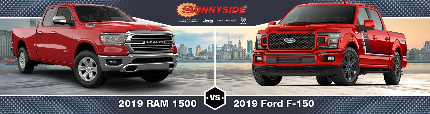 2019 Ram 1500 vs 2019 Ford F-150