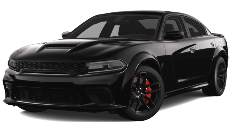 2023 Dodge Charger SRT Hellcat Widebody Jailbreak in Pitch Black exterior