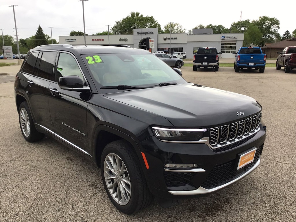 Certified 2023 Jeep Grand Cherokee Summit 4x4 Sport Utility
