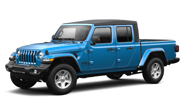 2023 Jeep Gladiator Sport S in Hydro Blue color