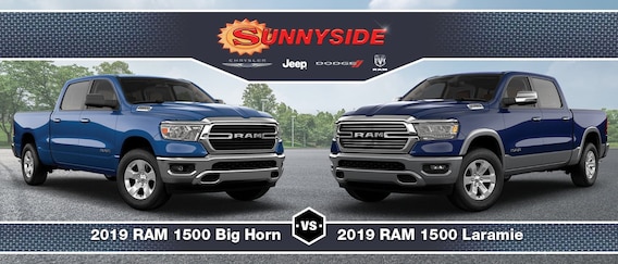 2019 Ram 1500 Big Horn Vs Laramie Comparison Engine