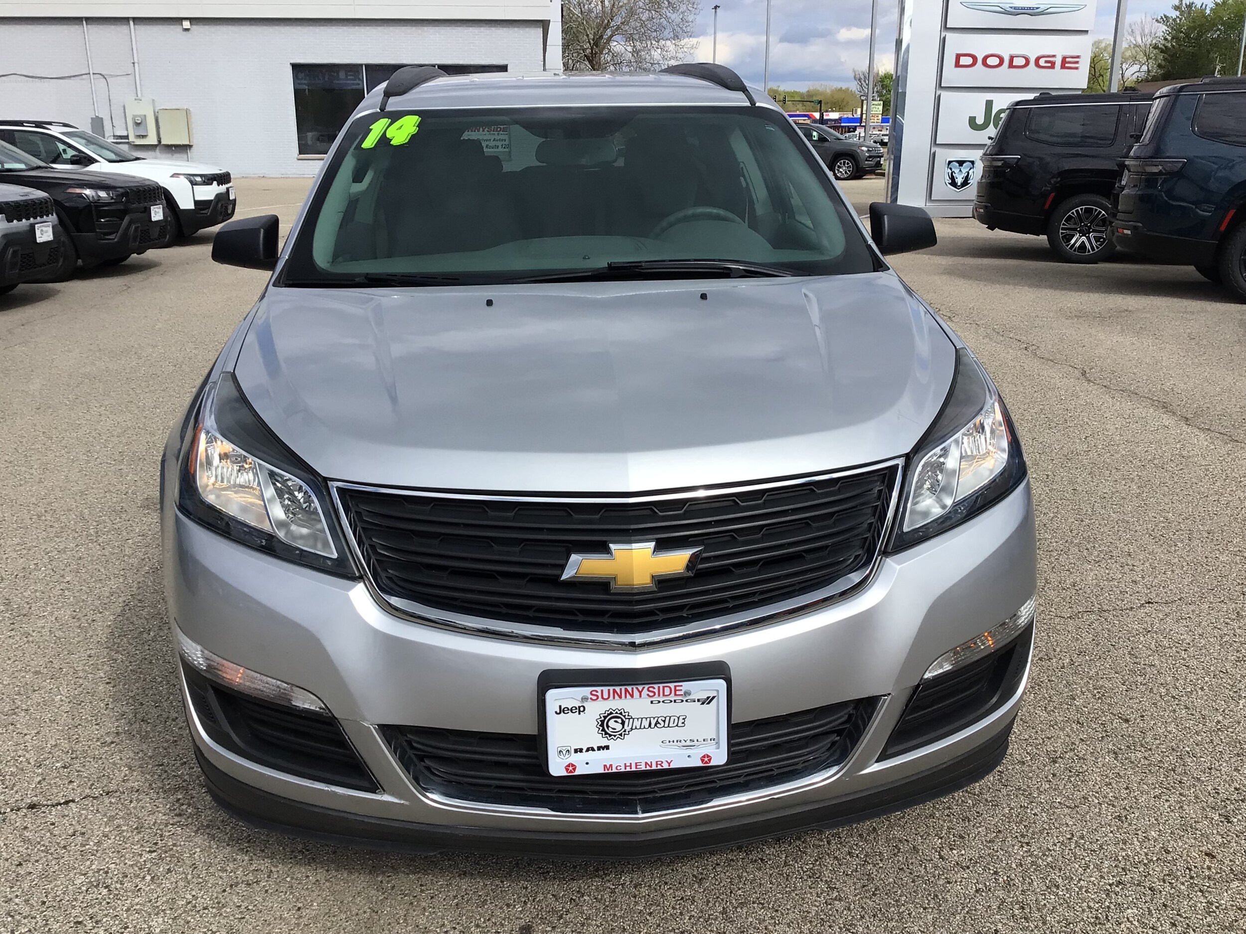 Used 2014 Chevrolet Traverse LS with VIN 1GNKRFEDXEJ130678 for sale in McHenry, IL