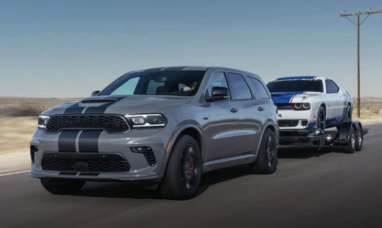 2025 Dodge Durango towing another car