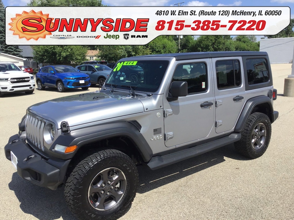 Used 2020 Jeep Wrangler Unlimited Sport S 4x4 Sport Utility