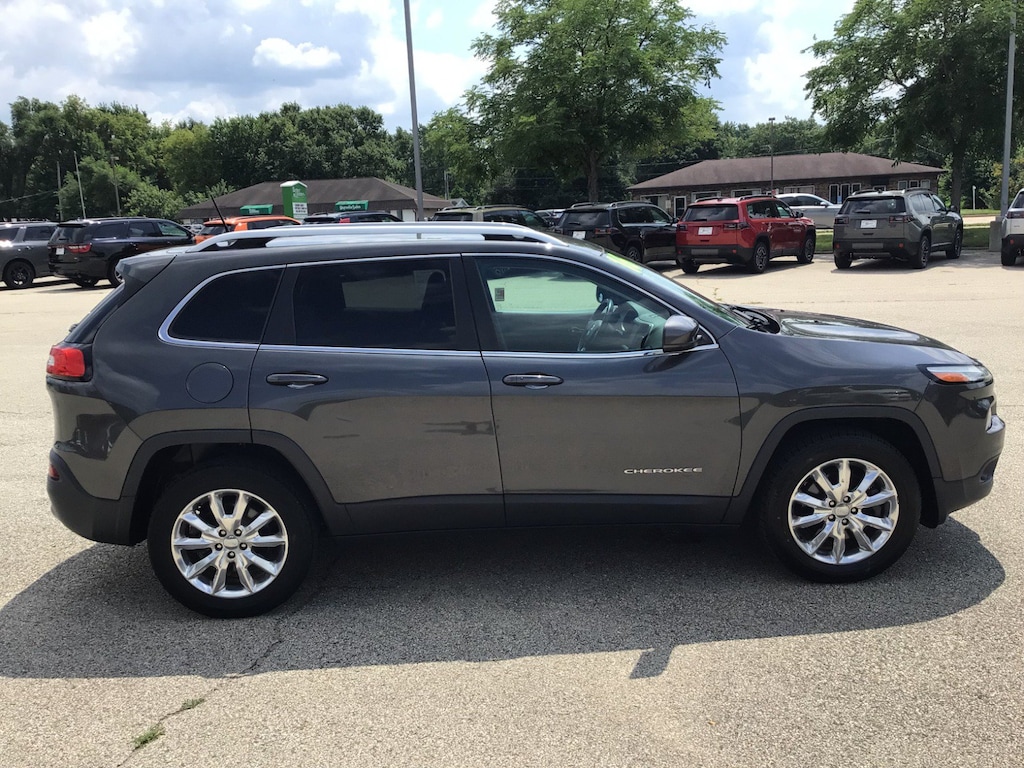 Used 2016 Jeep Cherokee Limited 4x4 Sport Utility