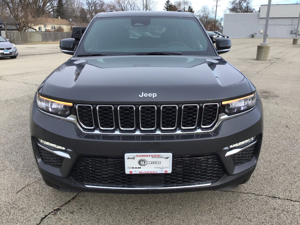 New 2025 Jeep Grand Cherokee Limited 4x4 Sport Utility in Baltic Gray For Sale in McHenry, IL