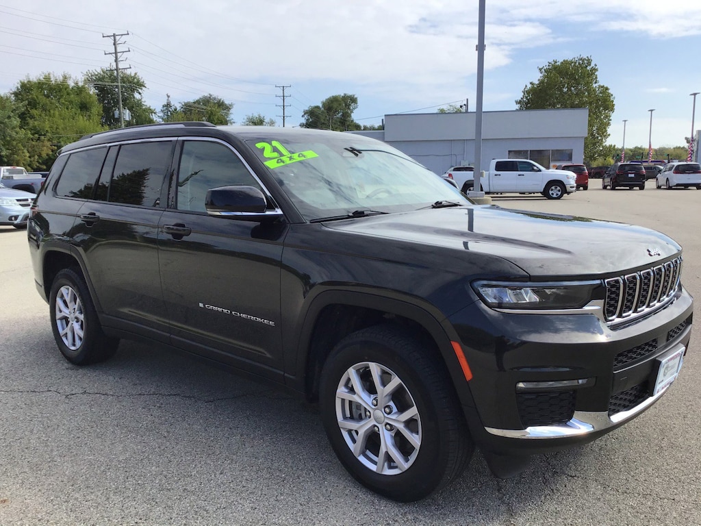Used 2021 Jeep Grand Cherokee L Limited 4x4 Sport Utility
