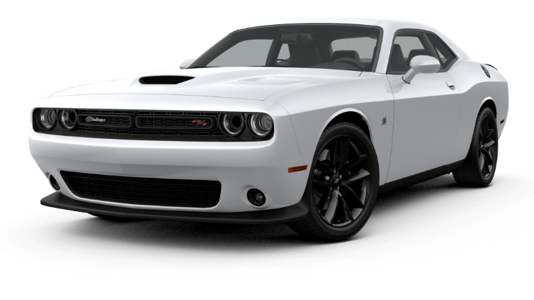 Dodge Challenger RT Scat Pack in White Knuckle exterior