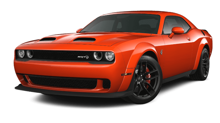 2023 Dodge Challenger SRT Hellcat Widebody Jailbreak in Go Mango