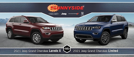 Jeep Grand Cherokee Laredo vs. Limited (2021, 2020, 2019) - Sunnyside CDJR