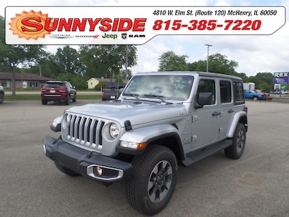 New 2022 Jeep Wrangler Unlimited Sahara 4x4 Sport Utility in Silver Zynith  For Sale in McHenry, IL | Stock #: 2153