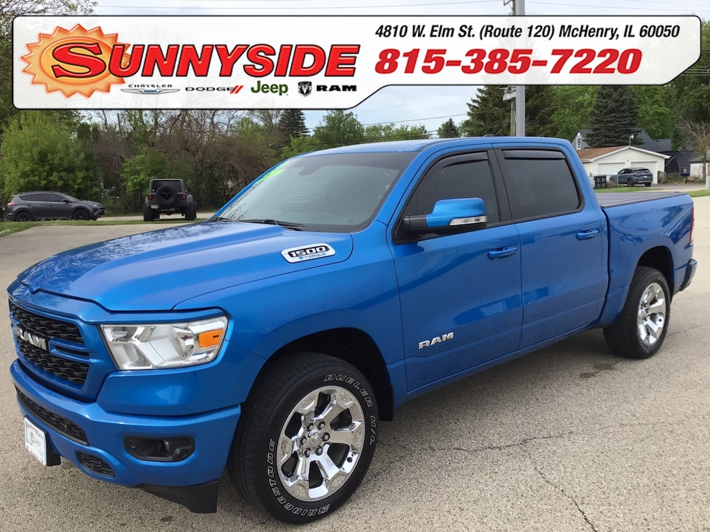 Used 2022 Ram 1500 Big Horn 4x4 Truck Crew Cab