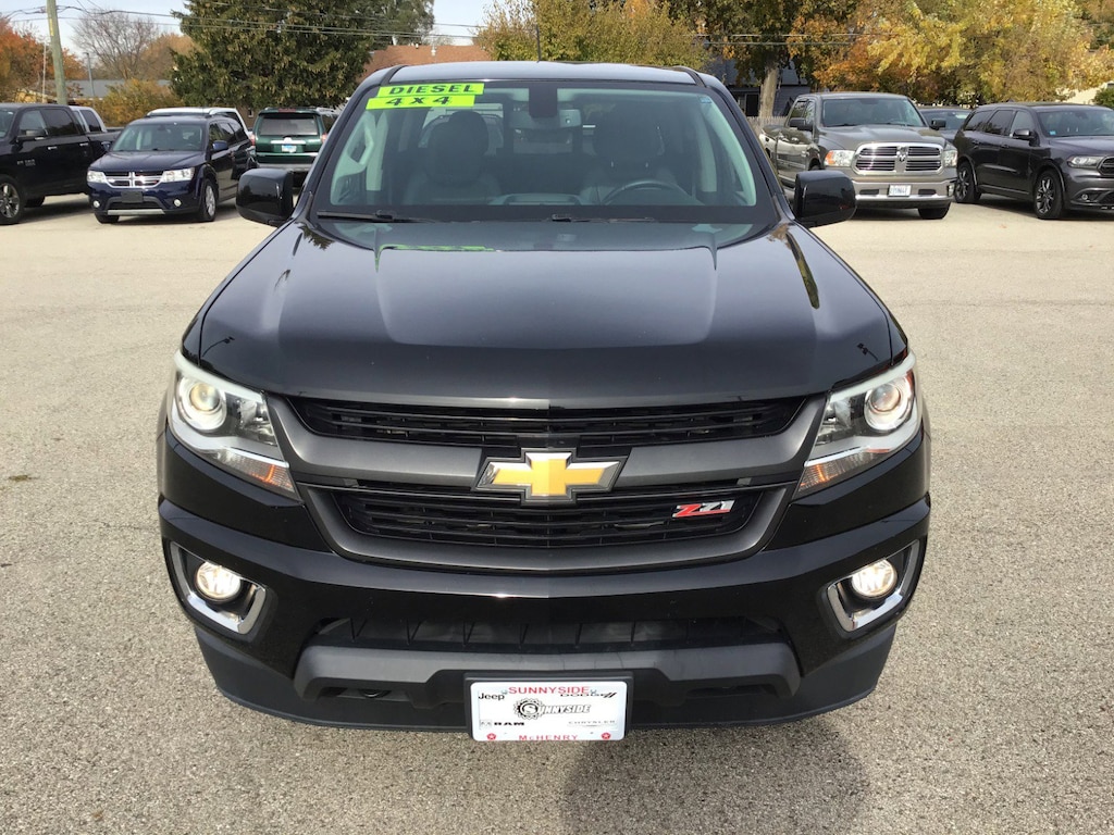 Used 2016 Chevrolet Colorado Z71 4x4 Truck Crew Cab