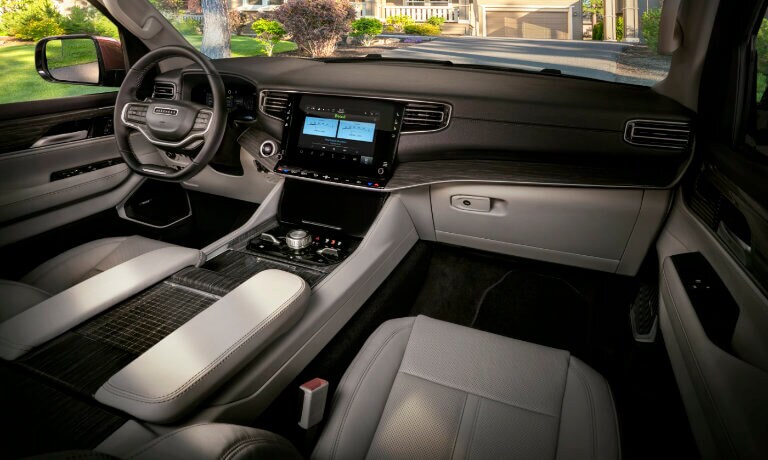 2023 Wagoneer interior front seating