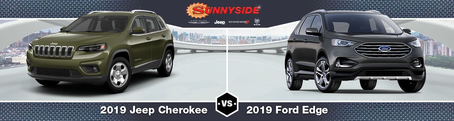 2019 Jeep Cherokee vs. Ford Edge | Features, Specs & Differences