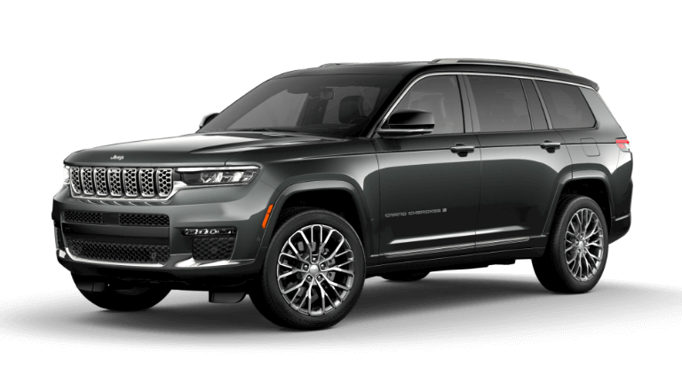 2023 Grand Cherokee L Summit Reserve in Baltic Gray Black color