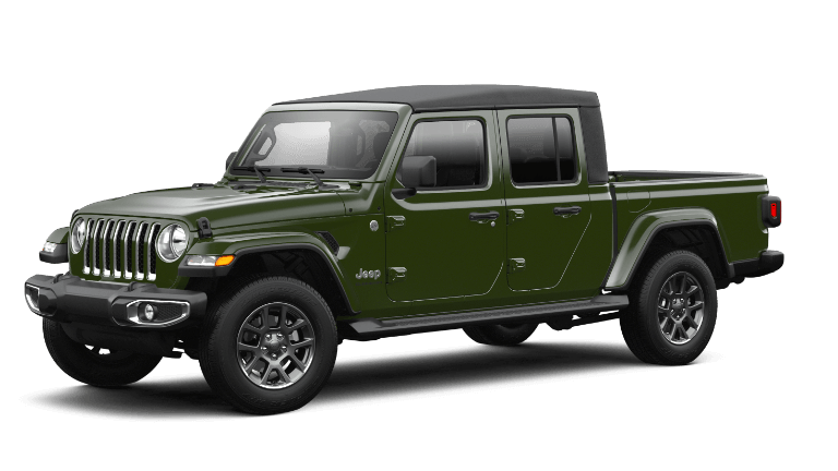 2022 Jeep Gladiator Overland Exterior - Sarge Green
