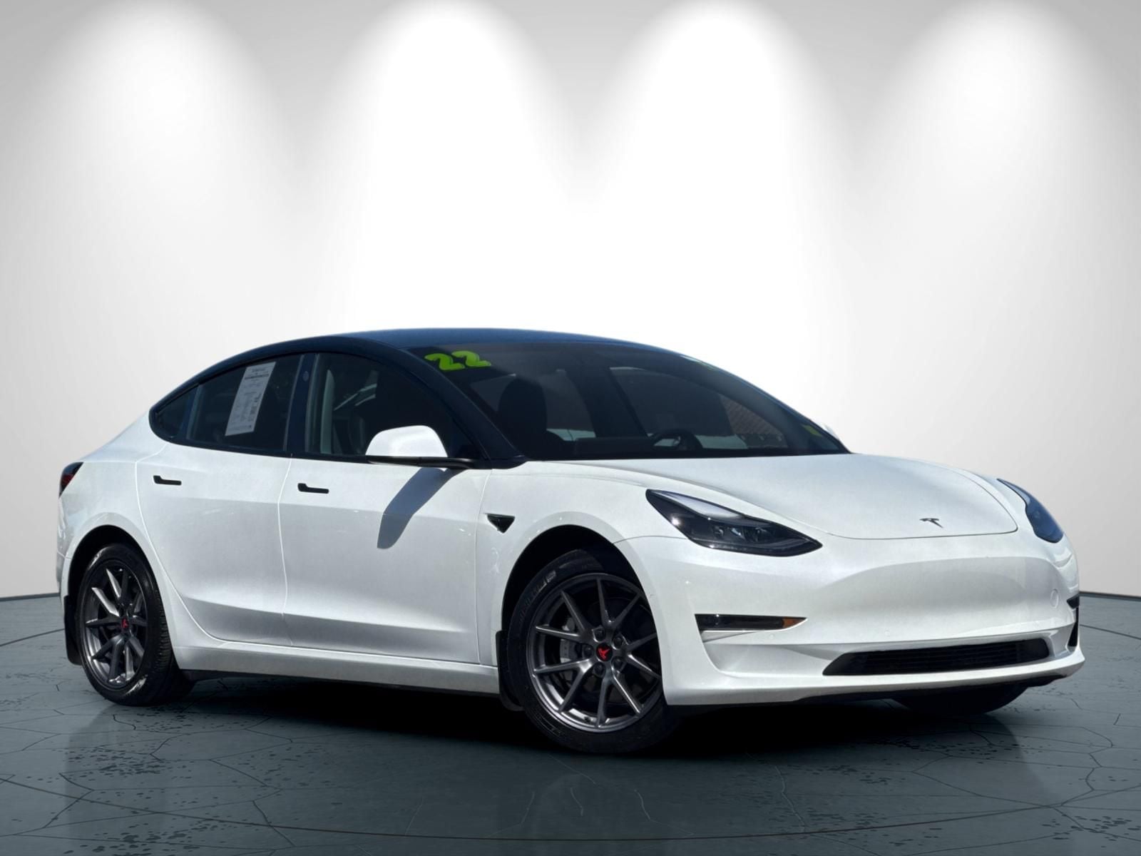 Used 2022 Tesla Model 3 Long Range with VIN 5YJ3E1EBXNF194513 for sale in Sunnyvale, CA
