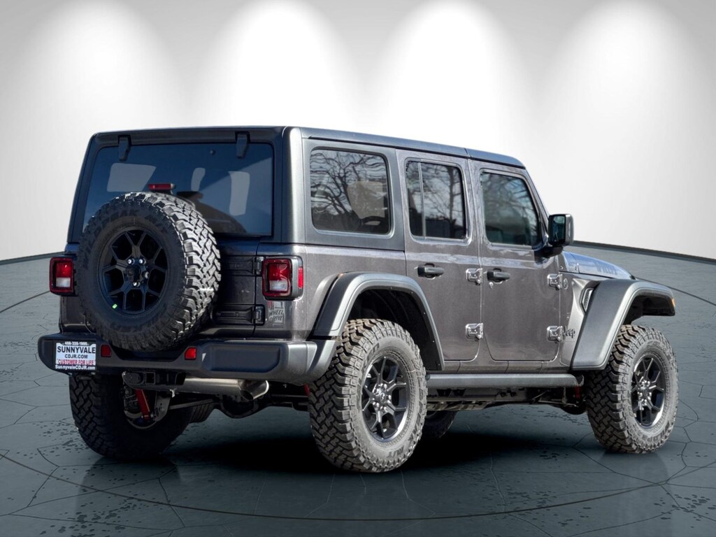 New 2026 Jeep Wrangler 4-DOOR WILLYS Sport Utility